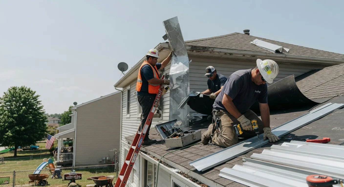 Metal Roofing Installation in Sheffield, TX near me